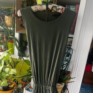 Sleek and casual Khaki Banana Republic Jumpsuit